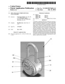 SPIN-AND-CLICK COMBINATION DIAL LOCK ASSEMBLY diagram and image