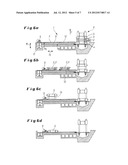 DEVICE FOR HANDLING AND/OR TRANSPORTING ROLLS OF A ROLL STAND diagram and image