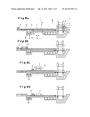 DEVICE FOR HANDLING AND/OR TRANSPORTING ROLLS OF A ROLL STAND diagram and image