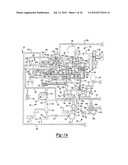 HYDRAULIC CONTROL SYSTEM FOR AN AUTOMATIC TRANSMISSION HAVING A MANUAL     VALVE WITH A TWO GEAR DEFAULT STRATEGY diagram and image