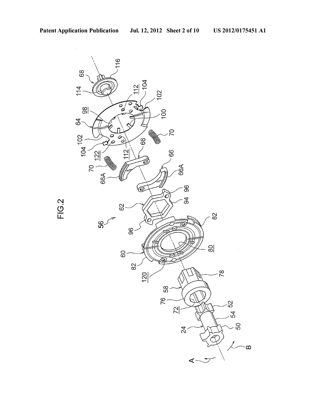 WEBBING TAKE-UP DEVICE - diagram, schematic, and image 03