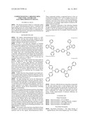 COMPOUND HAVING CARBAZOLE RING STRUCTURE, AND ORGANIC ELECTROLUMINESCENT     DEVICE diagram and image