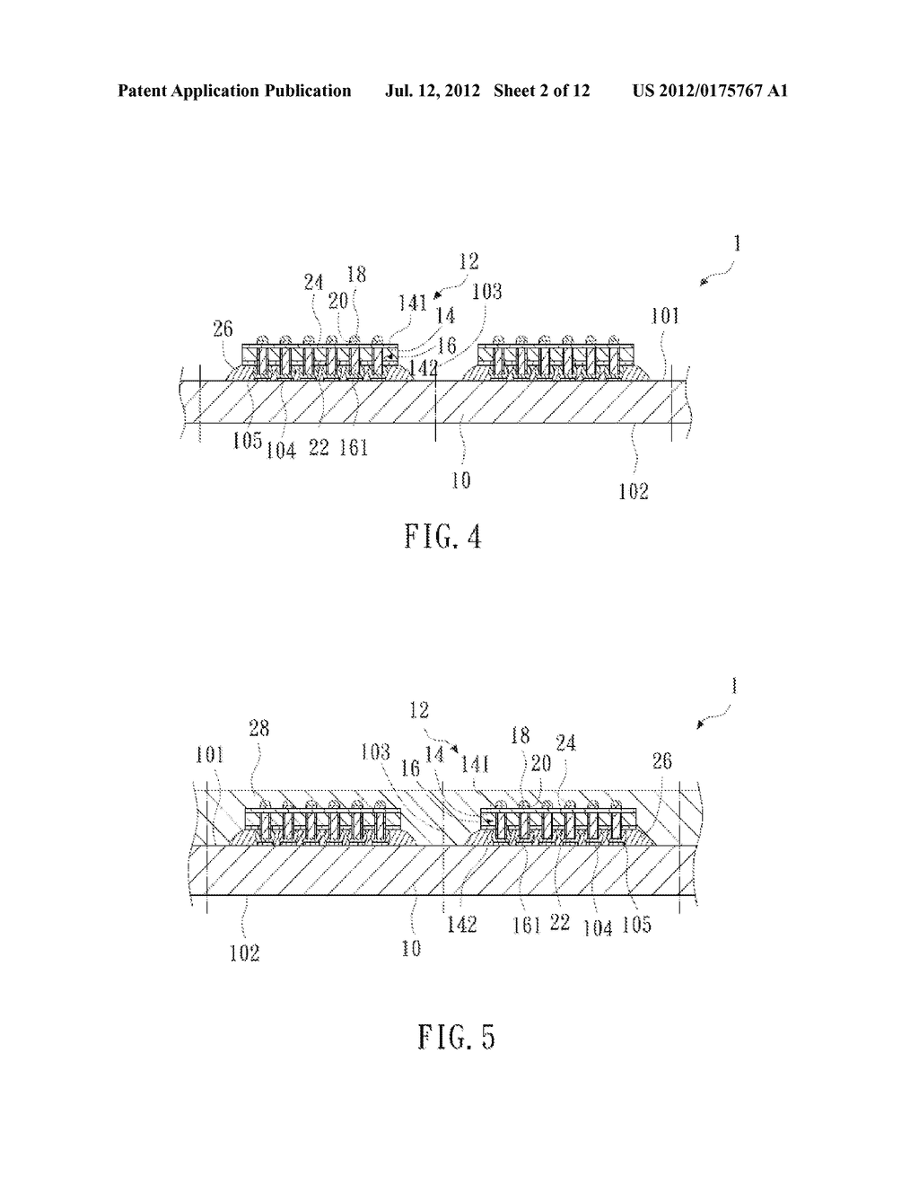 SEMICONDUCTOR PACKAGE WITH THROUGH SILICON VIAS AND METHOD FOR MAKING THE     SAME - diagram, schematic, and image 03