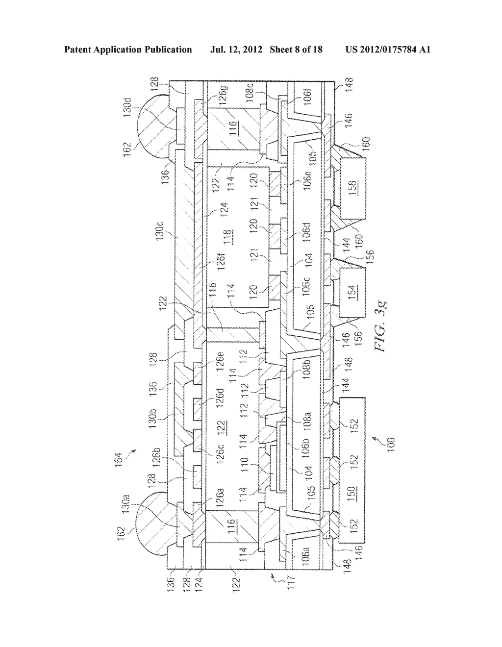 Semiconductor Device and Method of Forming Vertical Interconnect Structure     in Substrate for IPD and Baseband Circuit Separated by High-Resistivity     Molding Compound - diagram, schematic, and image 09