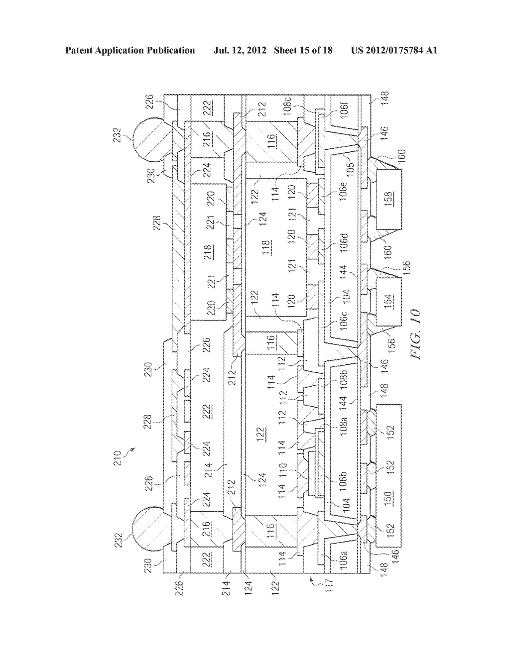 Semiconductor Device and Method of Forming Vertical Interconnect Structure     in Substrate for IPD and Baseband Circuit Separated by High-Resistivity     Molding Compound - diagram, schematic, and image 16