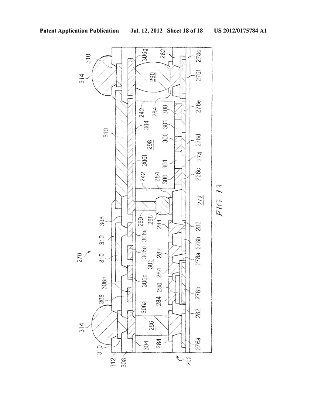 Semiconductor Device and Method of Forming Vertical Interconnect Structure     in Substrate for IPD and Baseband Circuit Separated by High-Resistivity     Molding Compound - diagram, schematic, and image 19