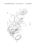 Tricycle With Wheelchair Platform diagram and image