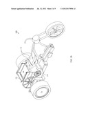 Tricycle With Wheelchair Platform diagram and image