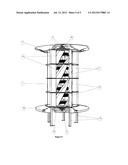 HOLLOW ROTOR CORE FOR GENERATING A VORTEX IN A WIND TURBINE diagram and image