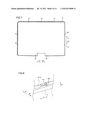 Fixing Structure for Thin Housings and Electronic Apparatus Comprising     Fixing Structure for Thin Housings diagram and image