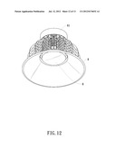 LED LAMP WITH IMPROVED HEAT SINK diagram and image