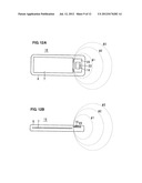 ANTENNA DEVICE AND MOBILE COMMUNICATION TERMINAL diagram and image