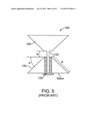 Dielectric loaded shorted bicone antenna with laterally extending ground     plate diagram and image