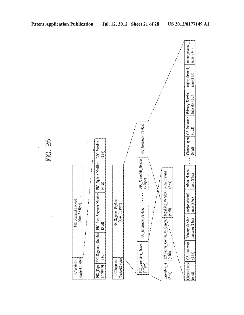 DIGITAL BROADCASTING SYSTEM AND METHOD OF PROCESSING DATA IN DIGITAL     BROADCASTING SYSTEM - diagram, schematic, and image 22