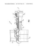 COVER PLATE WITH INTERSTAGE SEAL FOR A GAS TURBINE ENGINE diagram and image