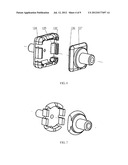 Propeller Connecting Piece for Electric Model Airplane diagram and image