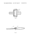 Propeller Connecting Piece for Electric Model Airplane diagram and image