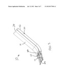 ANGLED AIRFOIL EXTENSION FOR FAN BLADE diagram and image