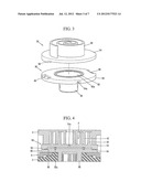 SCROLL COMPRESSOR WITH SPLIT TYPE ORBITTING SCROLL diagram and image