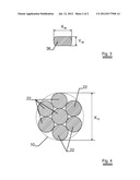 OVAL STEEL CORD WITH OVAL WIRES diagram and image