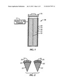 BATTERY WITH PRESSURE RELIEF CHANNEL diagram and image