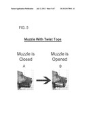 Windowed Muzzle to Facilitate Oral Inspection diagram and image