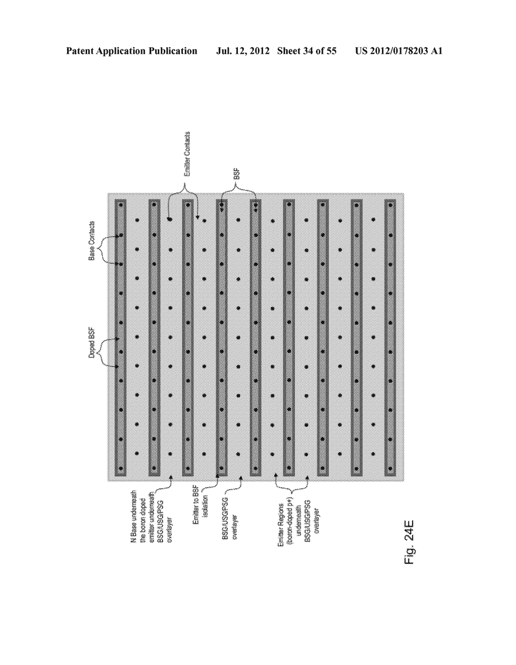 LASER ANNEALING FOR ALUMINUM DOPING AND FORMATION OF BACK-SURFACE FIELD IN     SOLAR CELL CONTACTS - diagram, schematic, and image 35