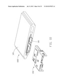 CONNECTOR ATTACHED TO A BRACKET AND MOUNTED IN A CUTOUT IN A SUBSTRATE diagram and image