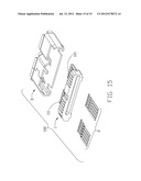 CONNECTOR ATTACHED TO A BRACKET AND MOUNTED IN A CUTOUT IN A SUBSTRATE diagram and image