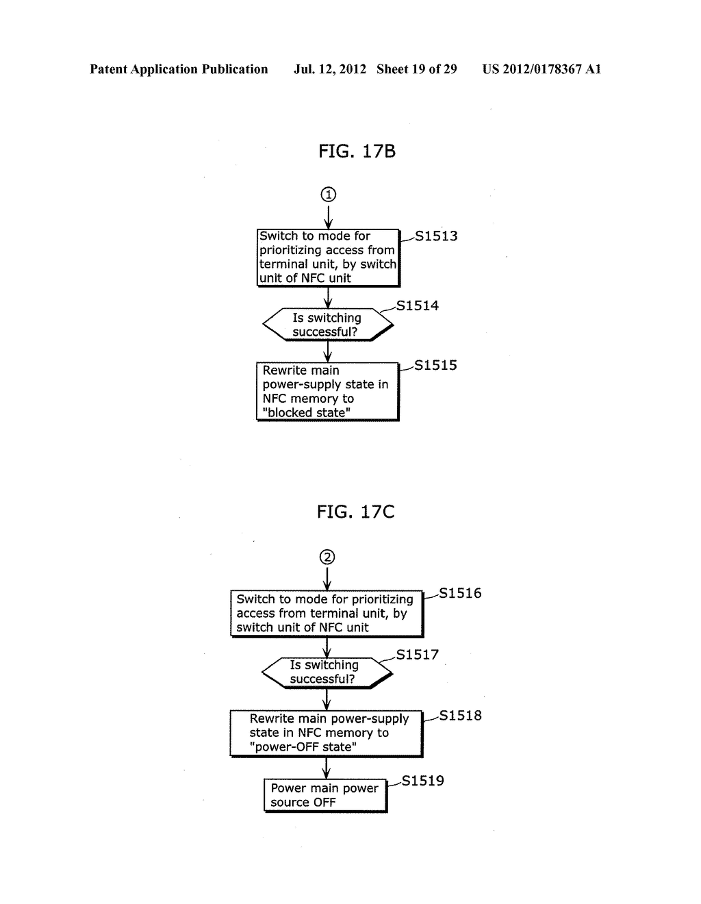 NEAR FIELD COMMUNICATION DEVICE AND METHOD OF CONTROLLING THE SAME - diagram, schematic, and image 20