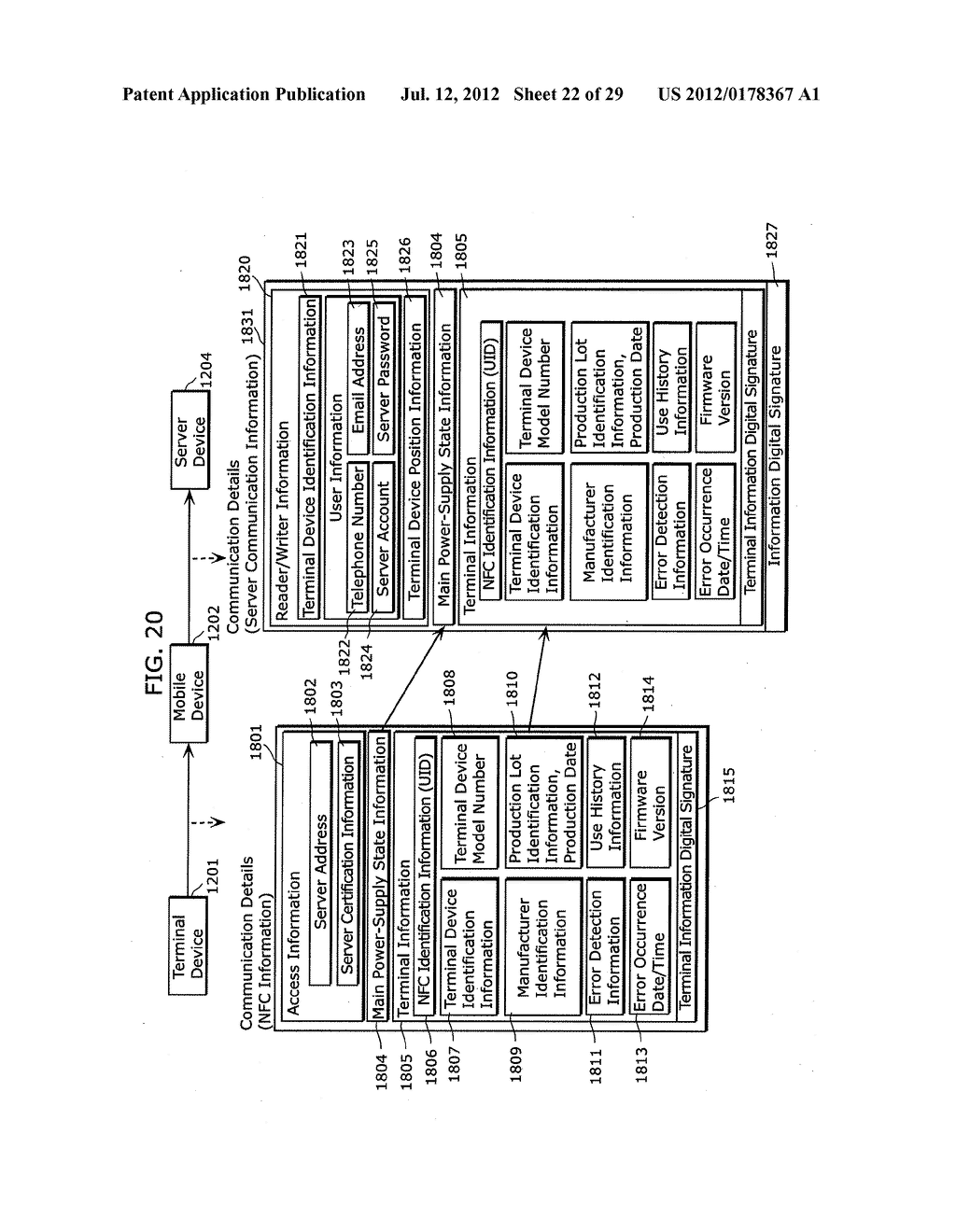 NEAR FIELD COMMUNICATION DEVICE AND METHOD OF CONTROLLING THE SAME - diagram, schematic, and image 23