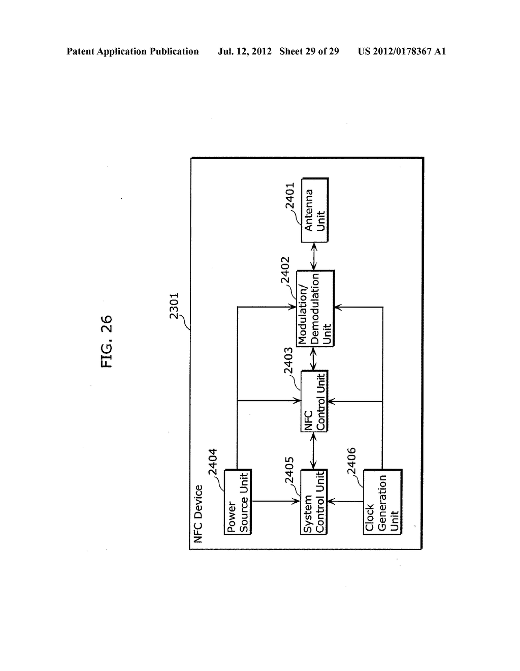 NEAR FIELD COMMUNICATION DEVICE AND METHOD OF CONTROLLING THE SAME - diagram, schematic, and image 30