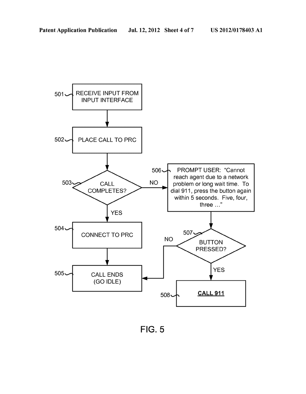 EMERGENCY CALL REDIRECTION SYSTEMS AND METHODS - diagram, schematic, and image 05