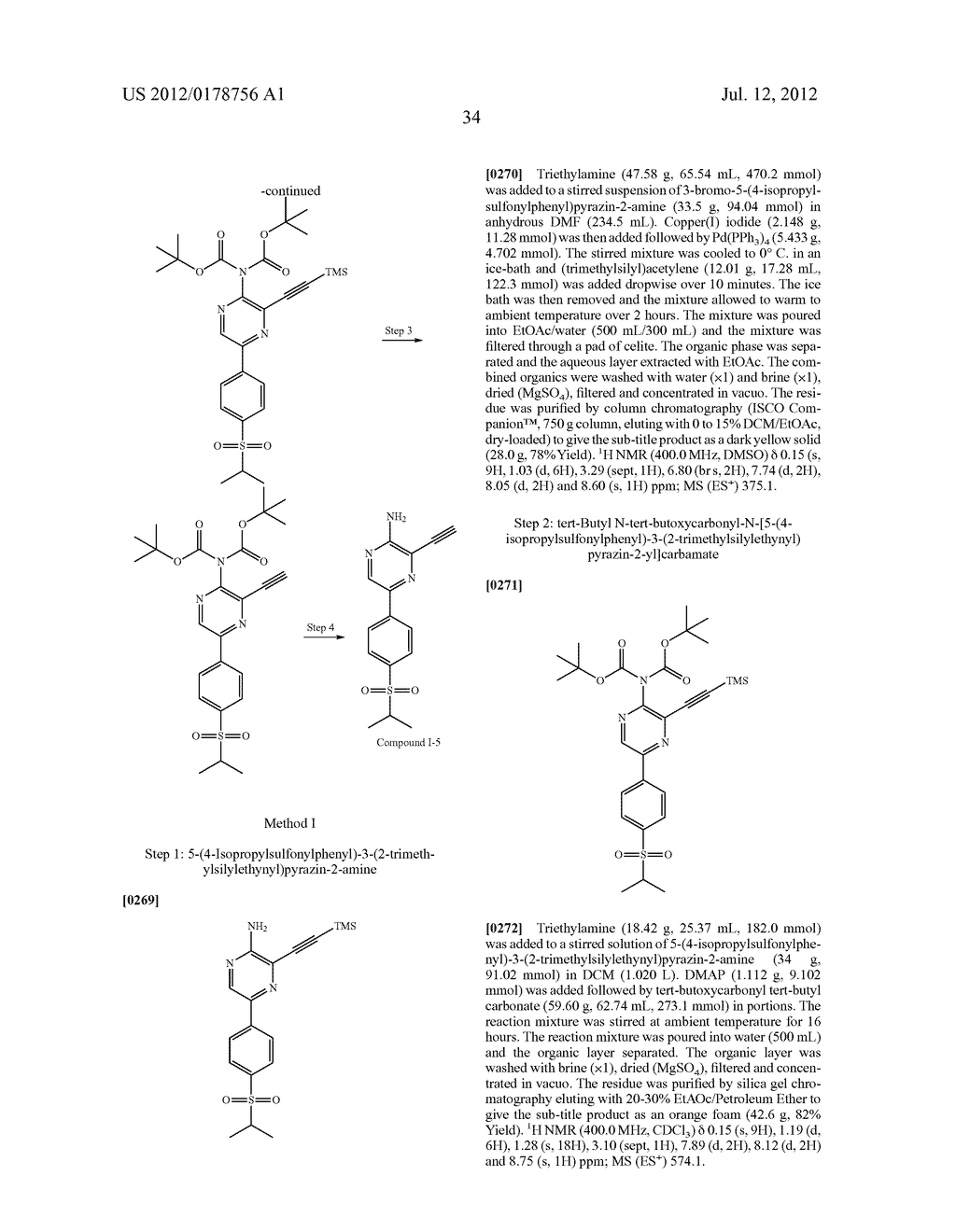 COMPOUNDS USEFUL AS INHIBITORS OF ATR KINASE - diagram, schematic, and image 35