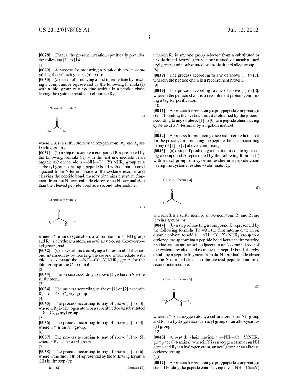 PROCESS FOR PRODUCTION OF PEPTIDE THIOESTER - diagram, schematic, and image 04