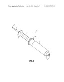 Diluent/Medication Mixing Syringe Assembly diagram and image