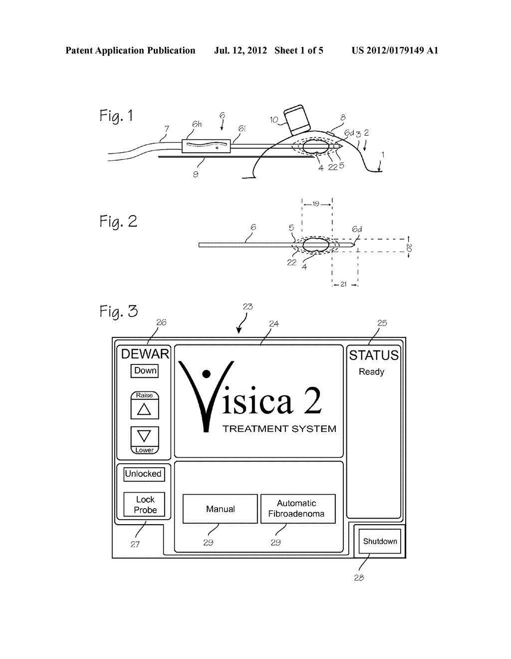 Cryosurgical System with Low Pressure Cryogenic Fluid Supply - diagram, schematic, and image 02