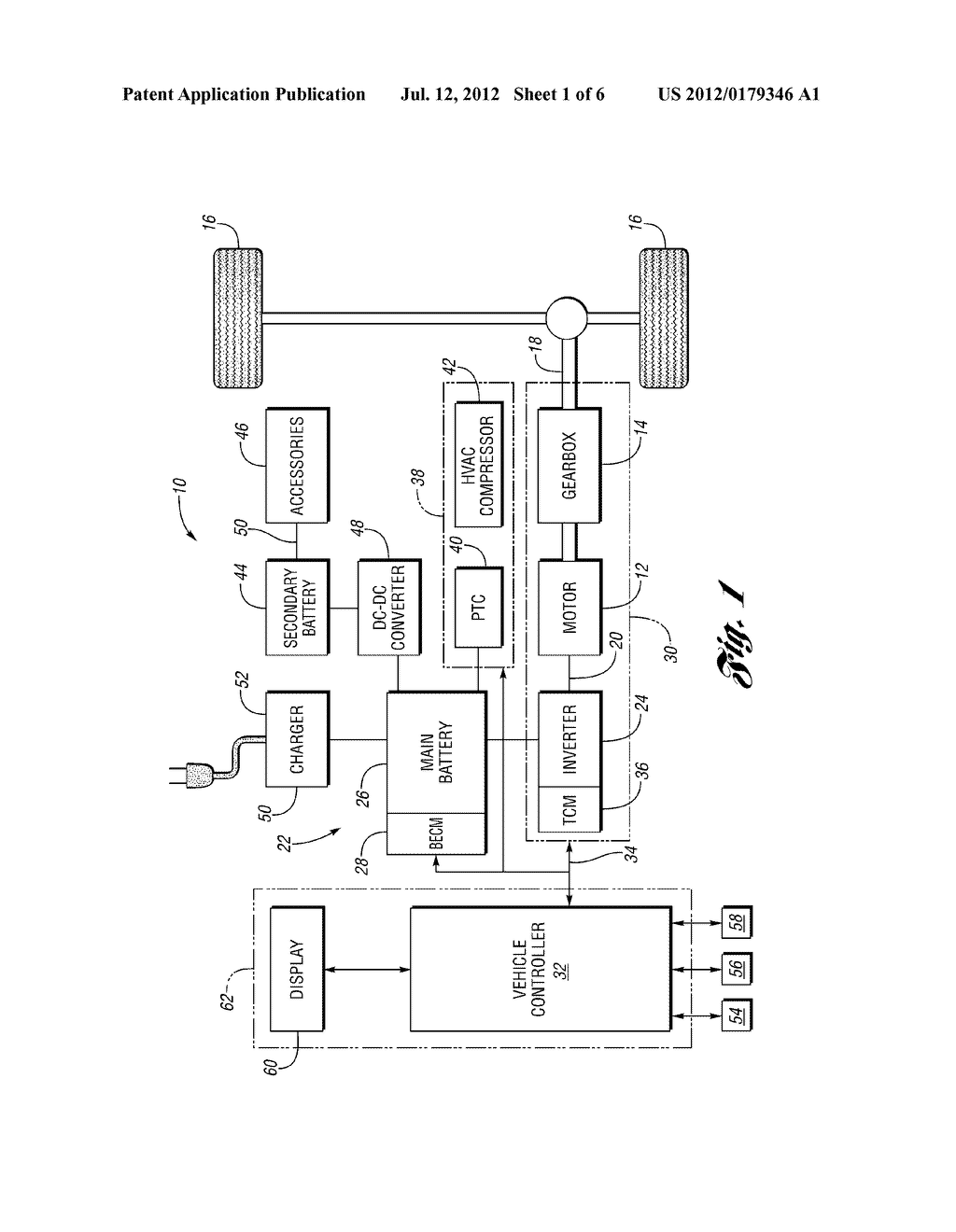 Regenerative Braking Feedback Display And Method - diagram, schematic, and image 02