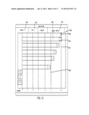 SYSTEM AND PROCESS FOR CHARTING AND DISPLAYING THE TIME AND POSITION OF     CONTESTANTS IN A RACE diagram and image