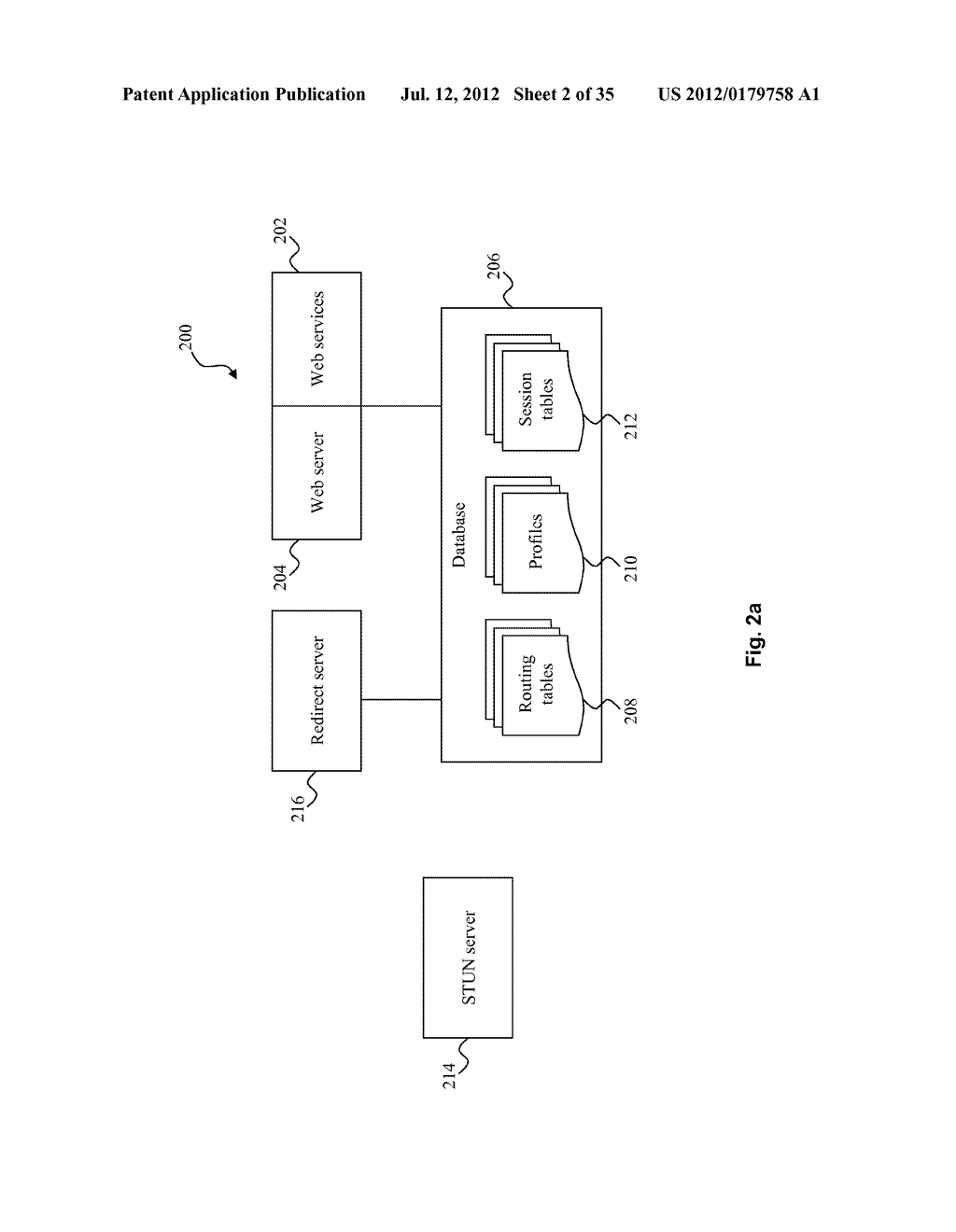 SYSTEM AND METHOD FOR TRAVERSING A NAT DEVICE FOR PEER-TO-PEER HYBRID     COMMUNICATIONS - diagram, schematic, and image 03
