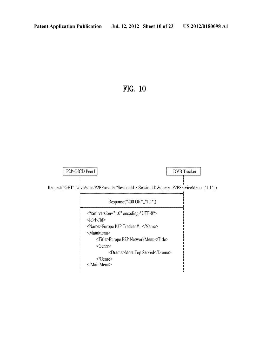 IPTV RECEIVER AND CONTENT-DOWNLOADING METHOD FOR SAME - diagram, schematic, and image 11