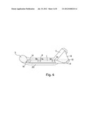 STRETCHER USABLE AS A LIFE RAFT diagram and image