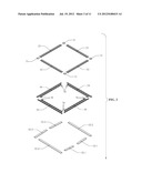 Trench Drain System and Method of installation on Level Floor Surface,     Particularly for Shower Rooms diagram and image