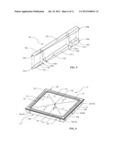 Trench Drain System and Method of installation on Level Floor Surface,     Particularly for Shower Rooms diagram and image