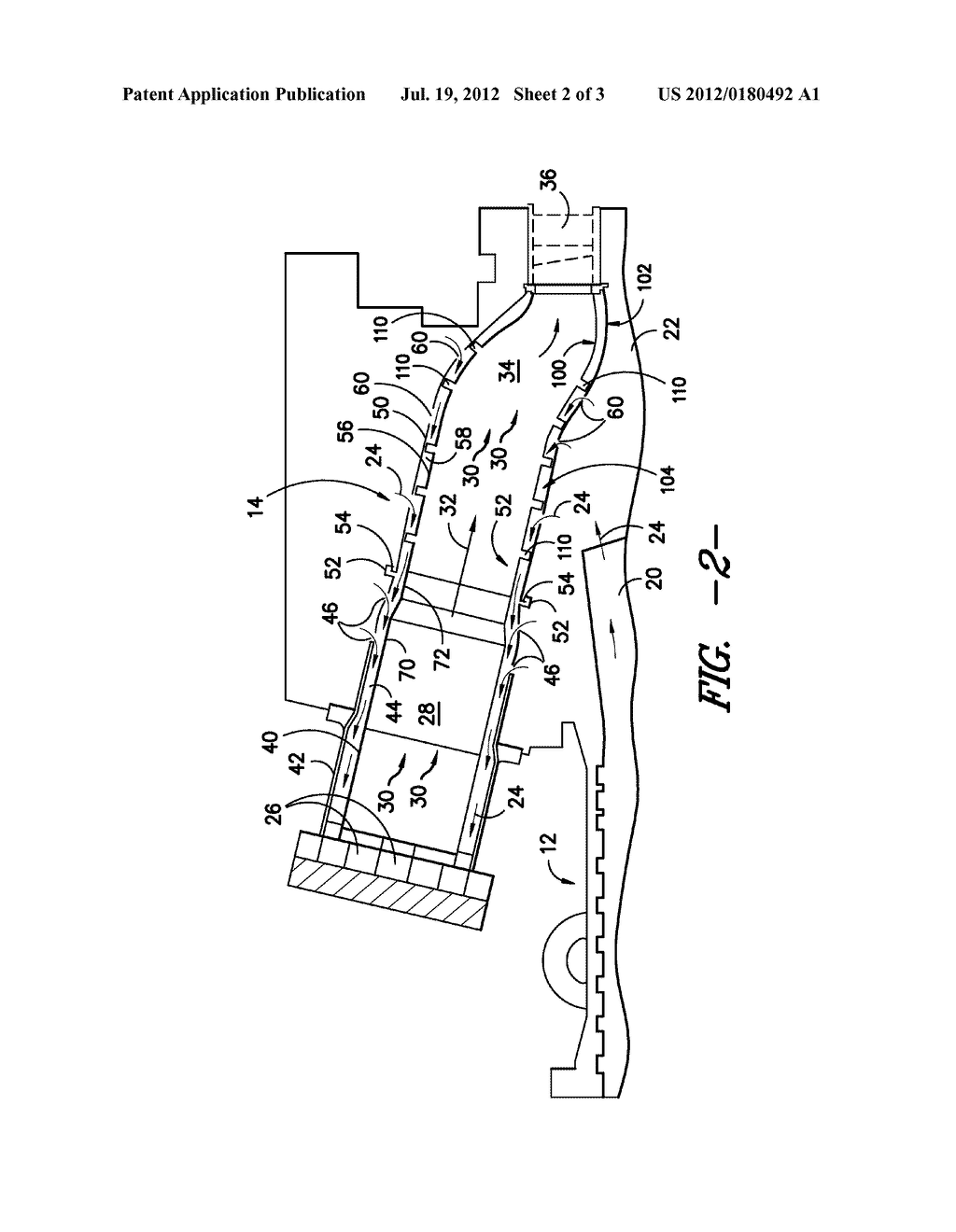 APPARATUS FOR VIBRATION SUPPORT IN COMBUSTORS AND METHOD FOR FORMING     APPARATUS - diagram, schematic, and image 03