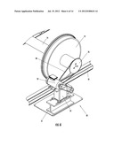 PORTABLE PROFILER FOR LOCOMOTIVE OR RAILCAR WHEELS diagram and image