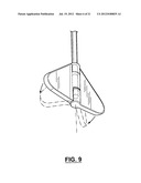 UMBRELLA, AND A TIP ELEMENT FOR AN UMBRELLA FRAME diagram and image