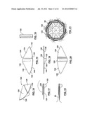 UMBRELLA, AND A TIP ELEMENT FOR AN UMBRELLA FRAME diagram and image