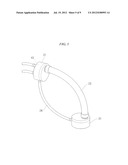 HEAT CONVEYING STRUCTURE FOR ELECTRONIC DEVICE diagram and image