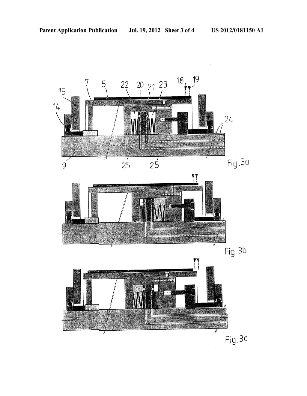 METHOD FOR CARRYING OUT A BELT RUN CORRECTION FOR A CONVEYOR BELT OF A     PRESS, AND PRESS HAVING A CONVEYOR BELT AND BELT RUN CORRECTION - diagram, schematic, and image 04